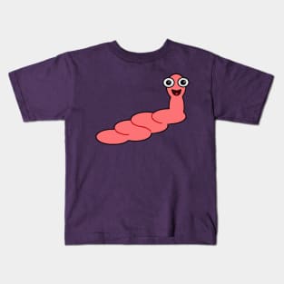 Wesley The Worm Kids T-Shirt